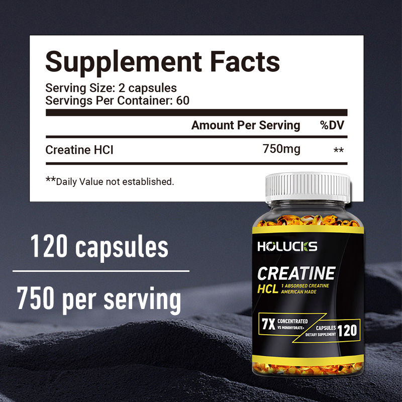 Cápsulas de Creatina HCL de Al - Creatine Hcl Capsule avaliação e preço