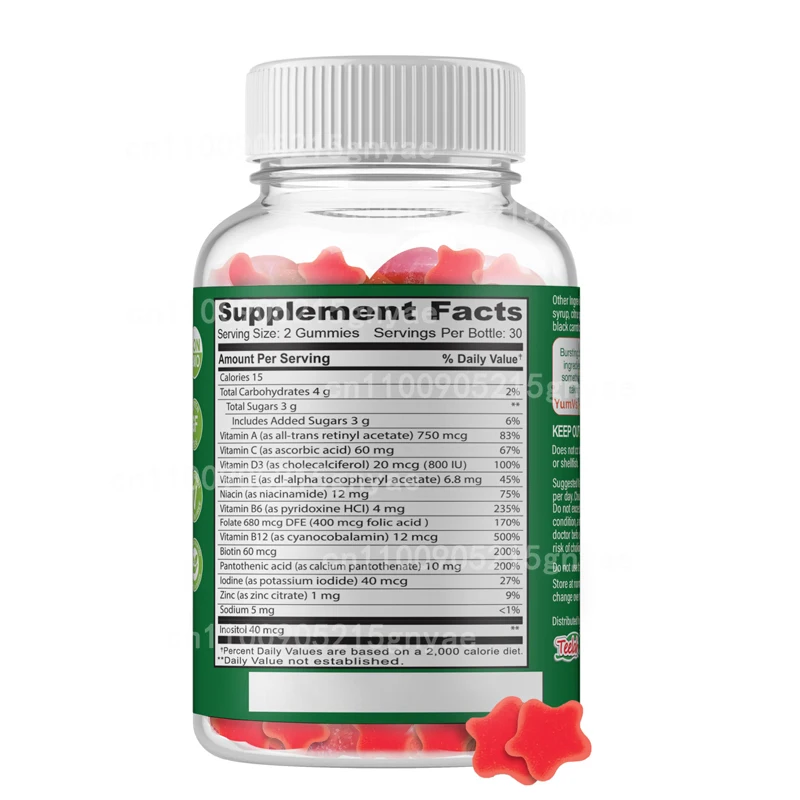 Açúcar - Gomas multivitamínica - Multivitamin Gummy Adult avaliação e preço