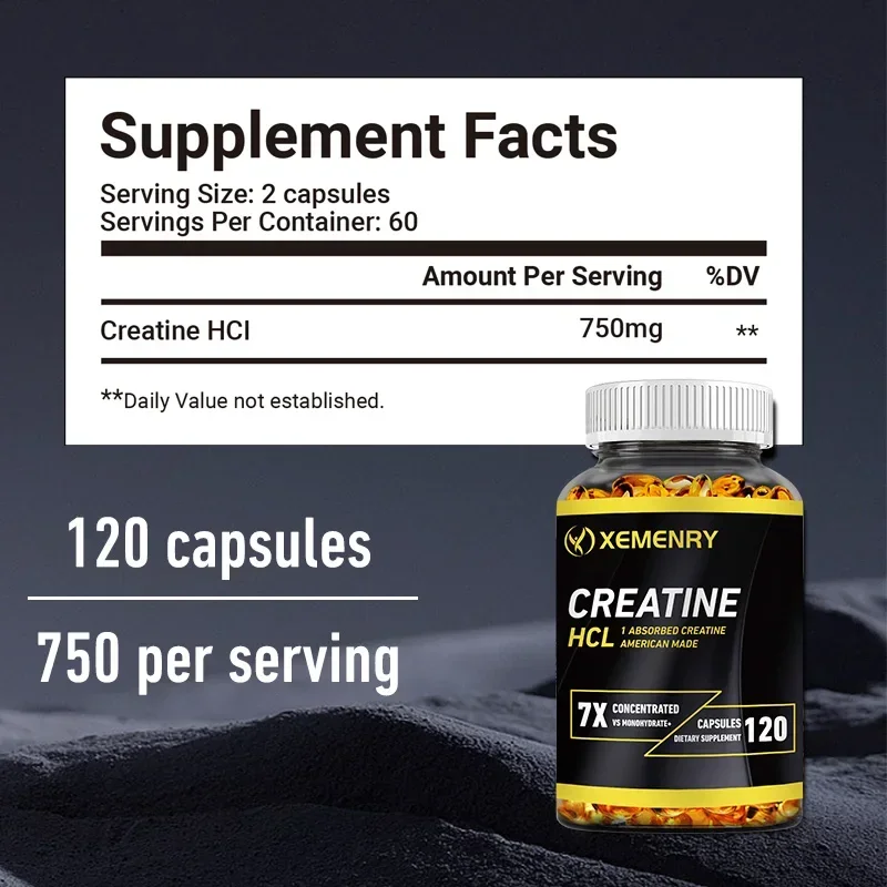 Cápsulas de creatina HCL - Cre - Creatine Hcl Capsule avaliação e preço