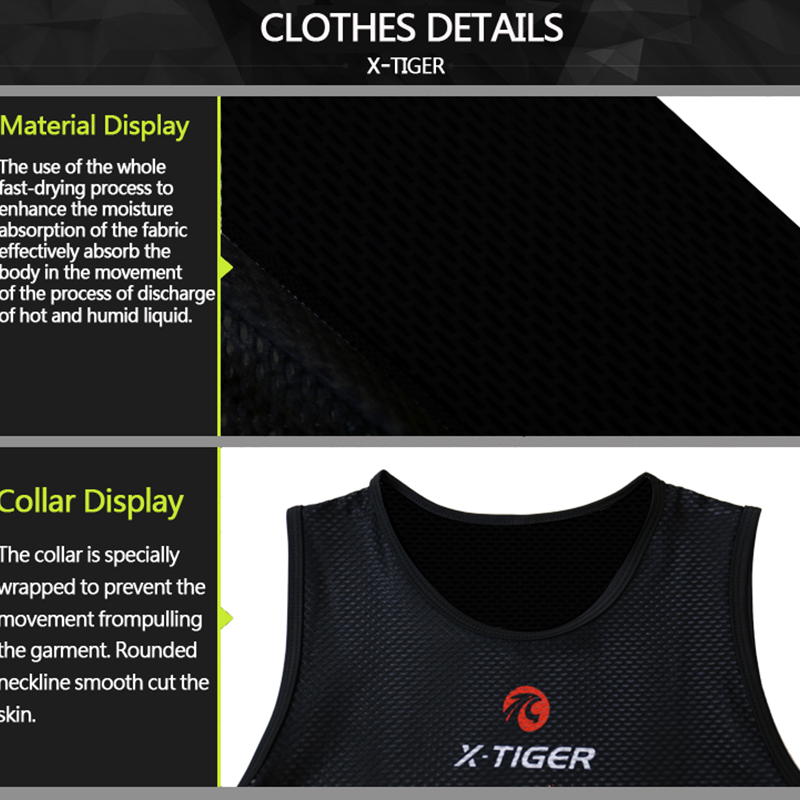 X-tigre-colete de ciclismo sem - X Nutrition avaliação e preço