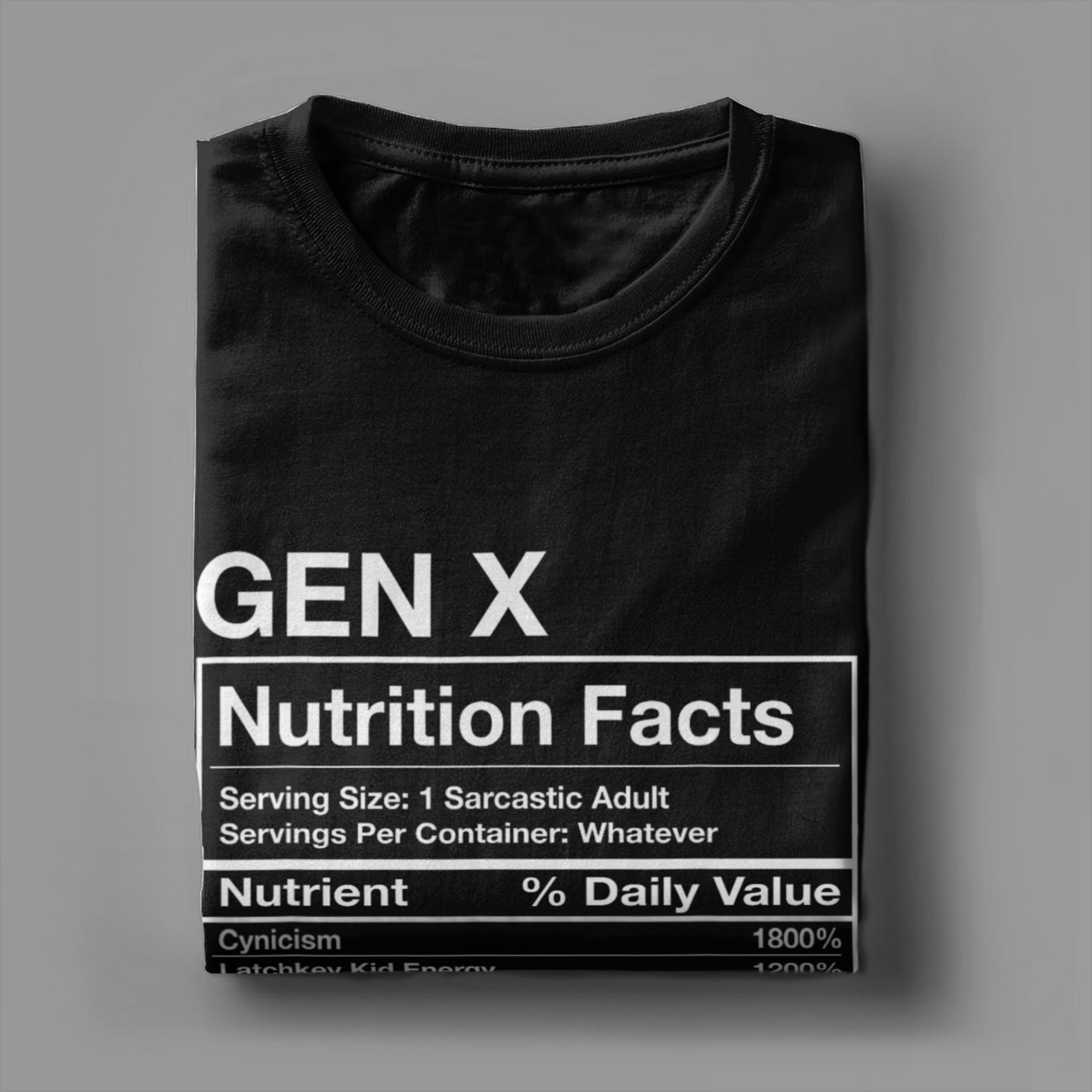Gen X Nutrition Facts - Camise - X Nutrition avaliação e preço
