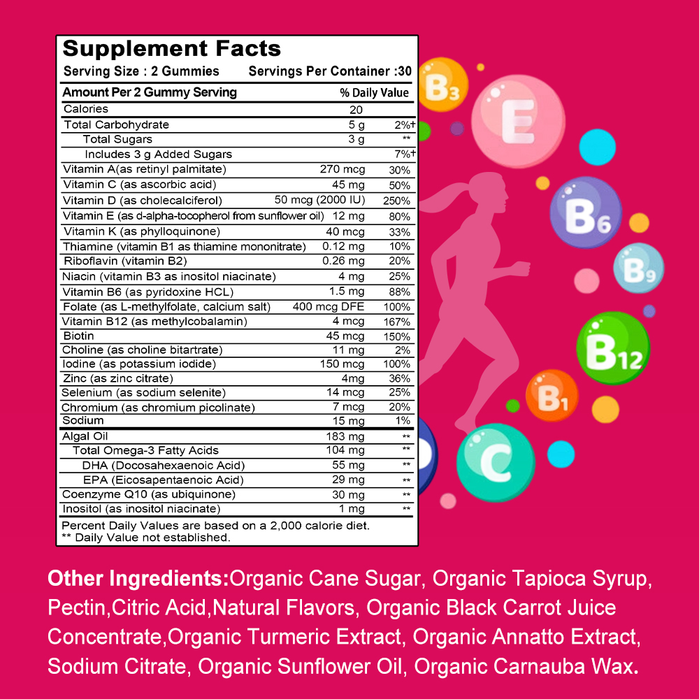 Gomas multivitamínicas feminin - Multivitamin Gummy Adult avaliação e preço