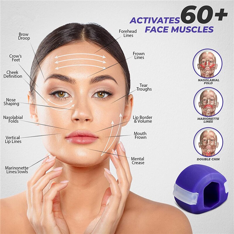 Jawline Exercitador Facial Man - Nutrition And Fitness avaliação e preço